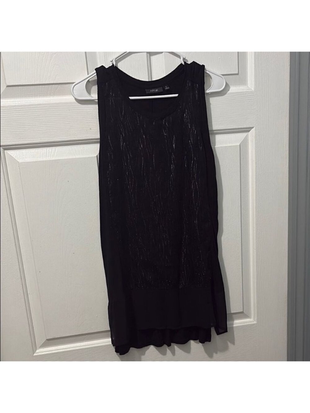 Black Sleeveless Top